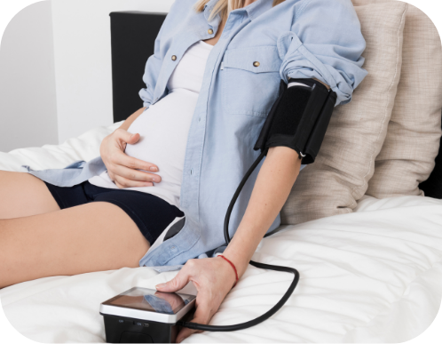 High blood pressure during pregnancy: Symptoms